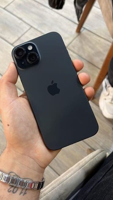 IPhone 15, 128 GB, Qara, Face ID