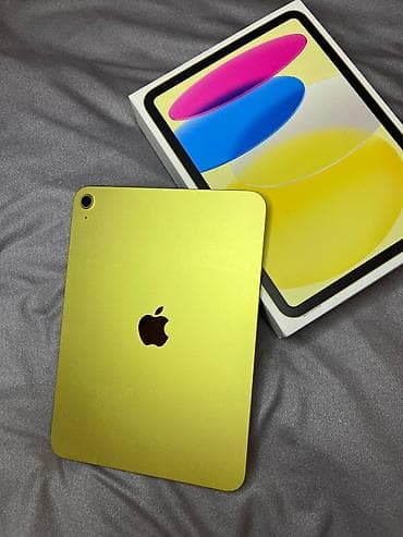 Комплектующие для ПК и ноутбуков: Apple iPad (A16) – Sarı rəng, 256 GB Xüsusiyyətlər: - Model: iPad — 2
