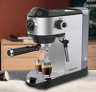 KOFE APARATI Sokany SK-696B – bu espresso kofe aparatıdır 👉 yəni