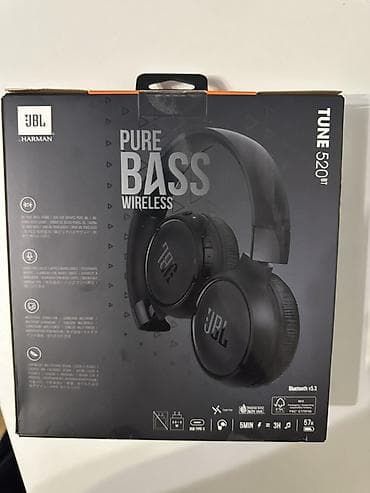 magintafon satisi: Yeni Simsiz (Bluetooth) Qulaqcıqlar, JBL, rəng - Qara — 2