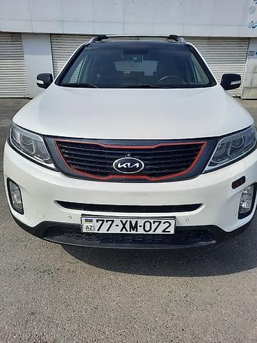 kia reo: Kia Sorento R (ağ rəng) krossover/SUV - Eksteryer: LED ön fənərlər — 6