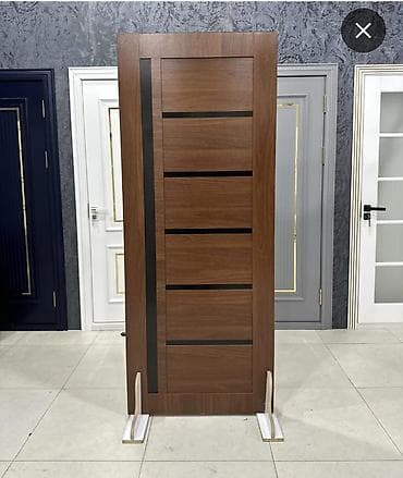 Müasir dizaynlı otaq qapıları 95Azndən. - Model: Horizontal zolaqlı