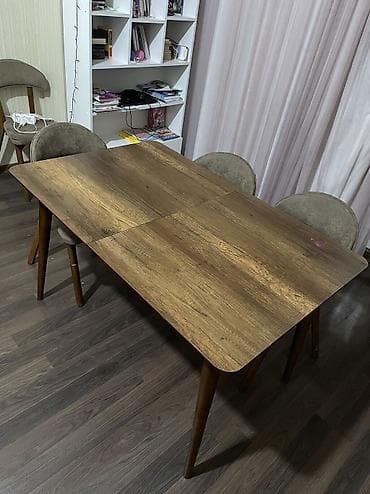 ucuz kreslolar: Qonaq otağı üçün, İşlənmiş, 4 stul — 1