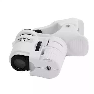 telefolar: 60X mobil telefon üçün klipsli mini mikroskop – model 9595/9595W — 1