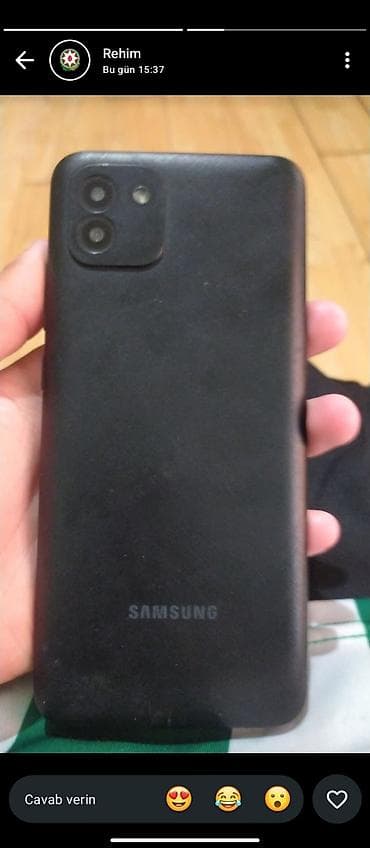 fl studio full: Samsung Galaxy A03, 32 GB, rəng - Qara, Qırıq — 2