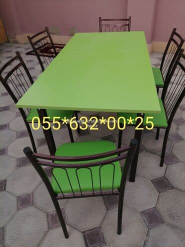 столы и стулья для бара: Stullar. Stollar. Masa və oturacaqlar dəstləri. Kafe üçün stol stul — 2