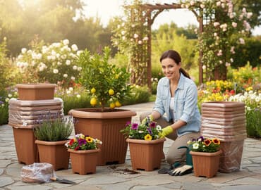 Dipçekler gül qabilar 30 sm 50 sm 70 sm 75 sm 85 sm 90 sm olculer var