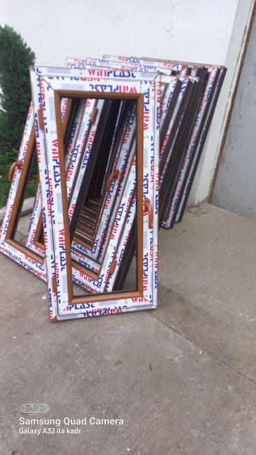 plastik qapi pencere setkasi: RƏNGLİ Plastik Pəncərə və Qapılar 60x120 bir ədədi 99 man — 2