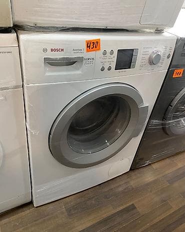 Paltaryuyan maşın Bosch, 7 kq, Avtomat, Qurutmasız, Kredit yoxdur