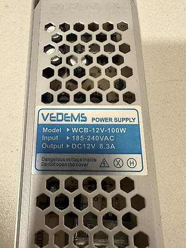 ipan mini 5: VEDEMS WCB-12V-100W 220w 12w 10ampere cevirir leder ucun evde — 3