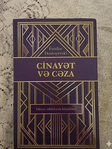 cinayət və cəza: Məhsul: Kitab – “Cinayət və Cəza” (Fyodor Dostoyevski) Seriya: “Dünya — 1