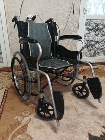 plastik cəllək: Mexaniki əlil arabası - Yüngül alüminium karkas, qatlanan — 2