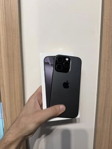 Компьютеры, ноутбуки и планшеты: IPhone 16 Pro, 128 ГБ, Black Titanium, Face ID — 3