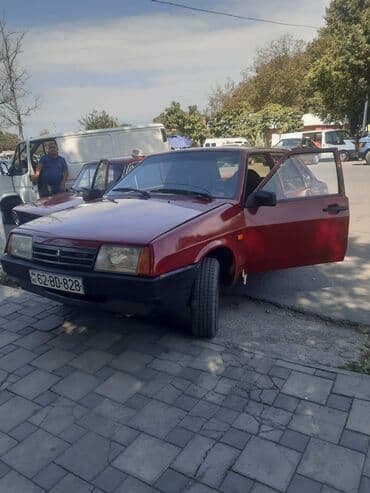 vaz motor: Satılır: VAZ 21099 (LADA Samara), 1996 il. Rəng: tünd qırmızı (bordo) — 2
