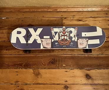 Skateboard – RX-78-2 temalı - Taxta: Klassik double-kick konkav — 2