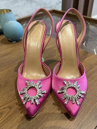 xanimlar: Ölçü: 38, rəng - Çəhrayı, İşlənmiş — 2