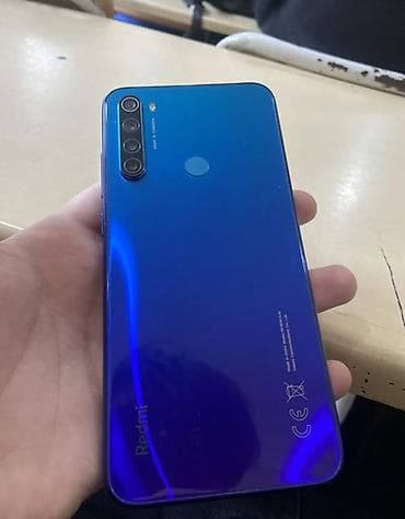 Redmi Note 8, 64 GB, rəng - Mavi, Barmaq izi