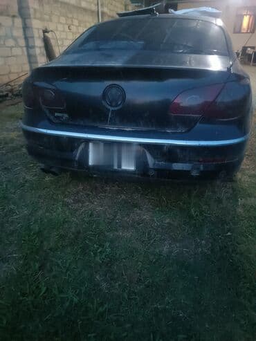 kridit maşınlar: Qara rəngli, zədələnmiş Volkswagen Passat CC avtomobili satılır — 5