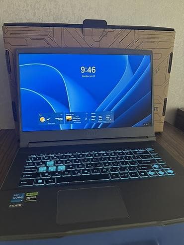 oyuncu notebook: MSI, 15.6 ", Intel Core i5, 512 GB — 8