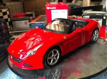 metbex tavan modelleri: Коллекционная модель Ferrari California T Open Red 2014 BBurago Scale — 13