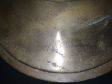 qedim qepikler: Antik mis samovar - Material: döymə mis / bürünc korpus, dekorativ — 5