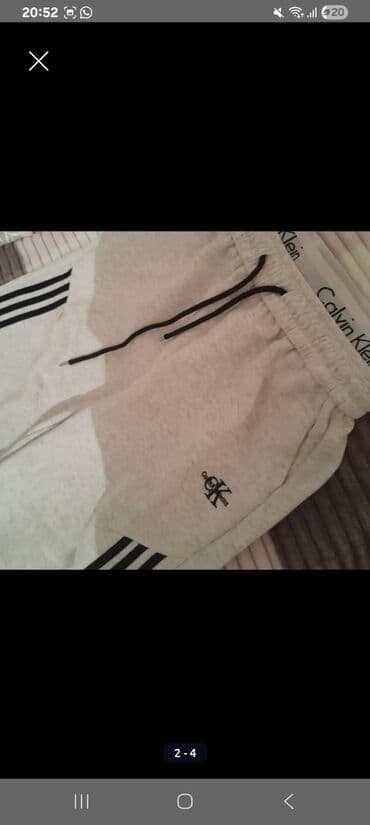 Köynəklər: İdman Şalvar, Calvin Klein, L, rəng - Boz — 1