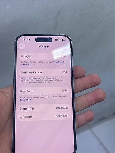 iphone 15 barter: IPhone 15 Pro, 128 GB, Gümüşü, Face ID — 5