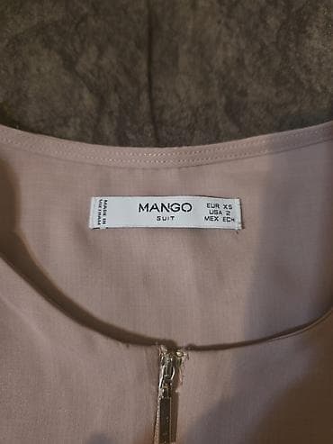 Məhsul: Mango Suit qadın bluzası - Rəng: Pudra/solğun çəhrayı - Ölçü — 3