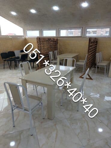 metbex stol: Dördbucaq masa, Mətbəx üçün, Qonaq otağı üçün, Dəhliz üçün, 4 nəfər, Açılan, Azərbaycan, Zəmanətli — 30