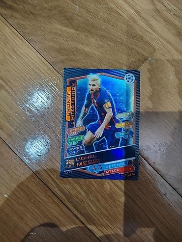 messi top: Məhsul: Futbol ticarət kartı – “Bronze Limited Edition” Model: Lionel — 1