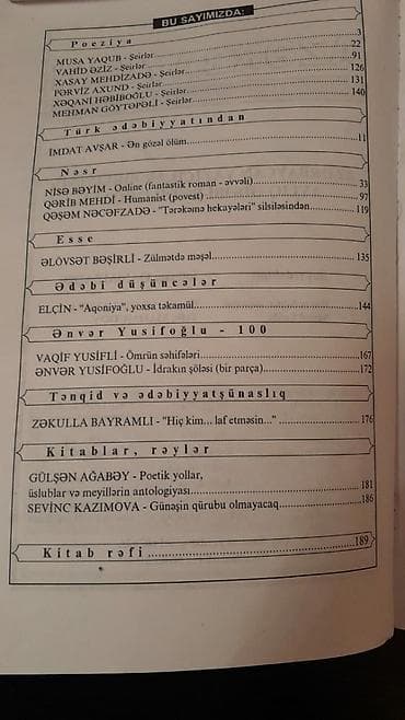 Jurnallar. Чтобы посмотреть все мои объявления, нажмите на имя — 6