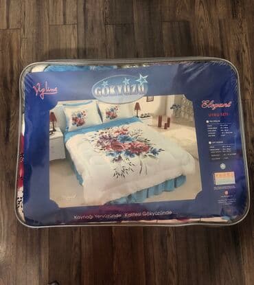 Yataq üçün Yeni rəng - Ağ Yataq örtüyü, Pulsuz çatdırılma, Ödənişli çatdırılma, Rayonlara çatdırılma