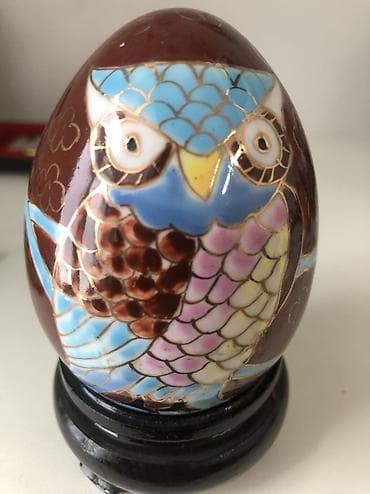 kohne pullar aliram: Винтажное пасхальное яйцо-клуазоне ручная работа — 1