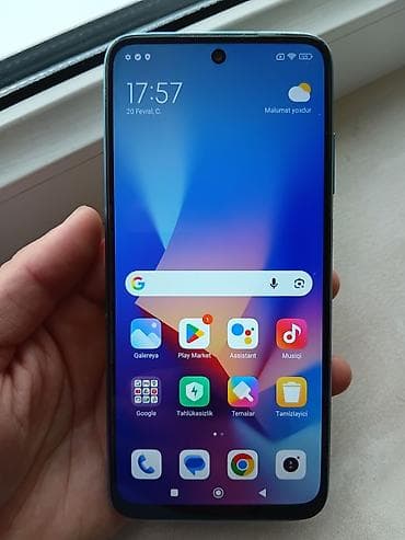 balaca telfonlar: Redmi 10, 128 GB, rəng - Göy, Barmaq izi — 4