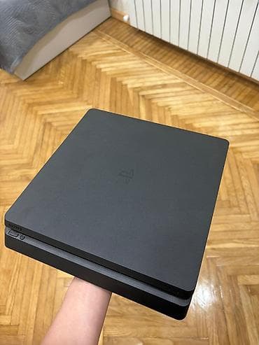 playsta: Xüsusiyyətlər: - Rəng: Qara, mat korpus - Model: PS4 Slim - Ön panel — 1