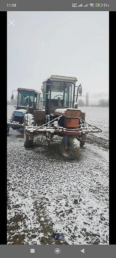 teker 18 type 1: Kənd təsərrüfatı üçün özyeriyən çiləyici traktor - Üç təkərli — 1
