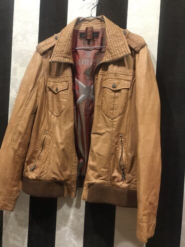Dəri kurtka, L, XL