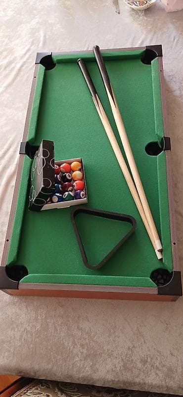 Masaüstü 4‑ü 1‑də oyun dəsti – “4 in 1 Ball Table” Komplekt bir gövdə