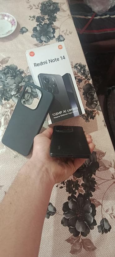 iphome 14: Redmi Note 14, 256 GB, rəng - Qara — 5