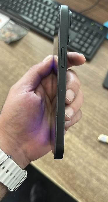 IPhone 15, 128 GB, Midnight, Simsiz şarj, Face ID, Sənədlərlə — 5
