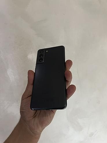 samsung telfonları: Samsung Galaxy S21 5G, 128 GB, rəng - Qara, Barmaq izi, Face ID — 8