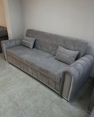 Мини-диван, Для гостиной, С подъемным механизмом, Раскладной — 7