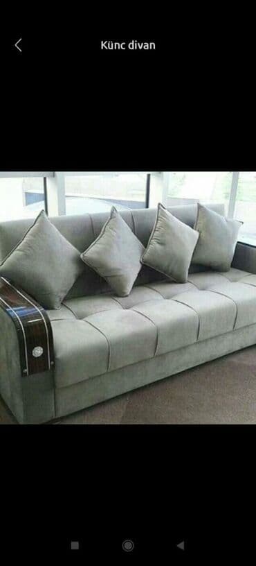 купить раскладной диван: Раскладной диван, Раскладной, С подъемным механизмом, Велюровая ткань — 4