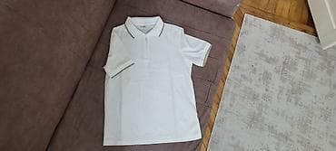 məktəb forma: LC Waikiki uşaq polo köynəyi - Model: qısaqollu polo - Rəng: ağ, yaxa — 1