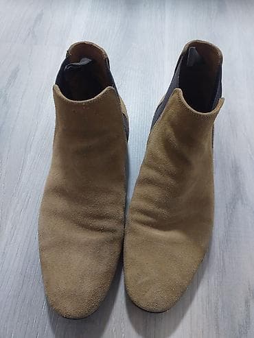 yay ayaqqabı: Zara Kişi üçün süet Chelsea tipli botlar - Model: Chelsea bot - — 3