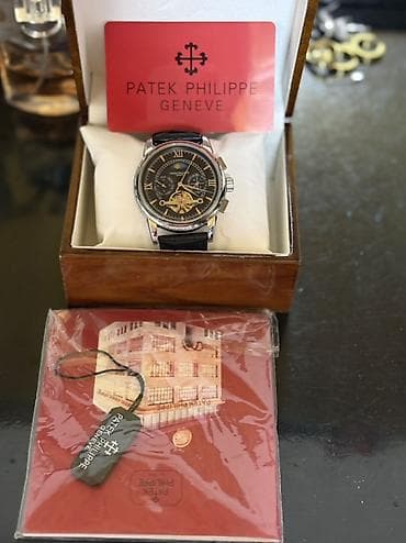 çanta kisi: Yeni, Qol saatı, Patek Phillipe, rəng - Qara — 4