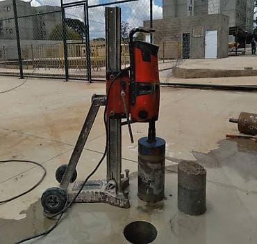 dam işləri: Beton kəsimi və karot dəliyi xidməti - Diamond karotla dəqiq və — 1