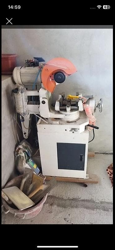 Metall üçün stasionar kəsici dəzgah - Güclü elektrik mühərriki ilə