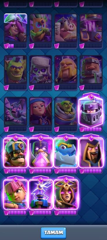 Clash Royale hesabı - Kral səviyyəsi: 37 - Kupa: 6364 - Qızıl: 14 564 — 2