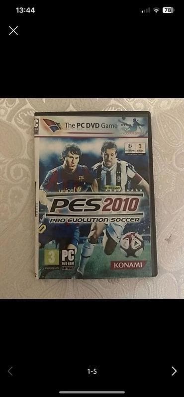DVD və PC disk kolleksiyası Mündəricat: - PES 2010 – Pro Evolution